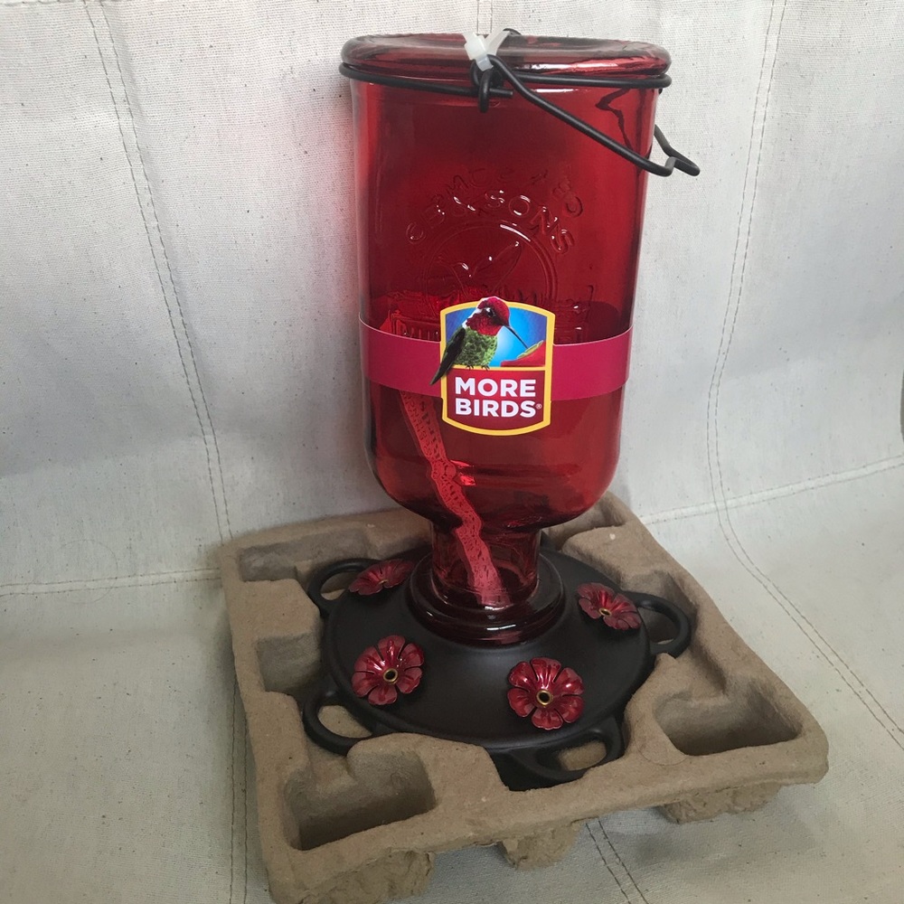 More Birds 15oz. Elixir Hummingbird Feeder